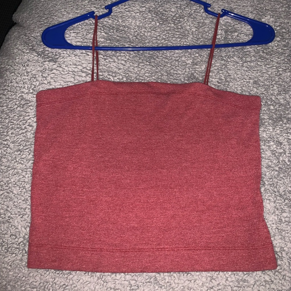 AMERICAN EAGLE: Red/Maroon Tank Top